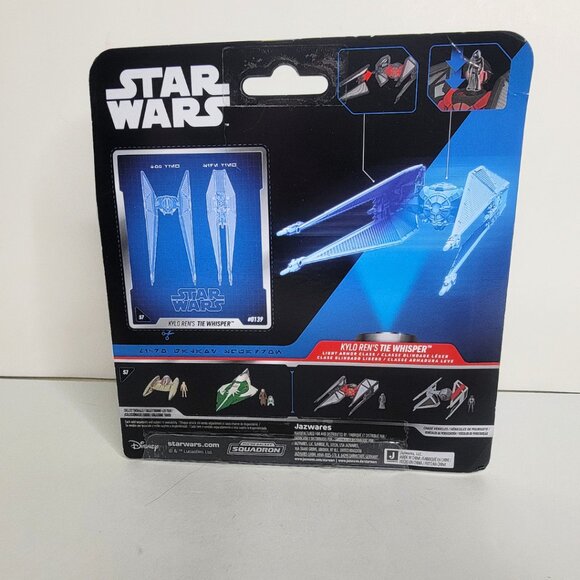 Star Wars Micro Galaxy Squadron KYLO REN'S TIE WHISPER #0139 RARE - NIB - Picture 6 of 7